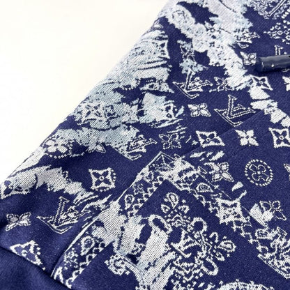 Louis Vuitton Setup Men's Monogram Bandana Sweat Parka Short Sleeve Bouffe Di
