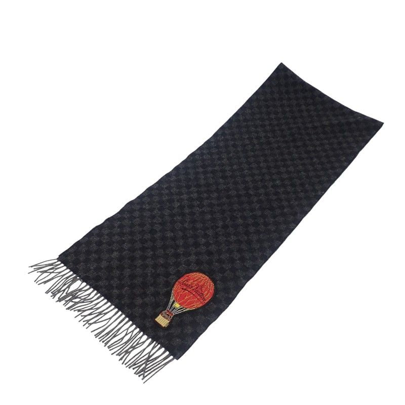 Louis Vuitton Echarpe Damier Graphite Map M75901 Muffler - Wool Alpaca Black