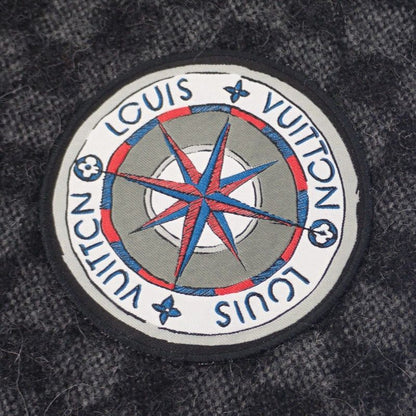 Louis Vuitton Echarpe Damier Graphite Map M75901 Muffler - Wool Alpaca Black
