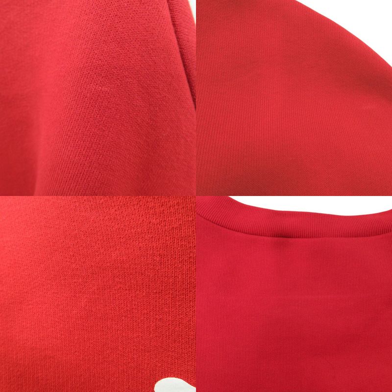 Louis Vuitton Rockers Print Crew-neck Sweatshirt Rm221 IHN Hmy96w Cotton Red LV
