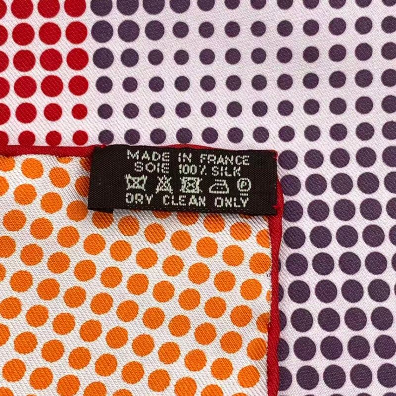 Limited Edition HERMES Scarf Silk Carre 90 Le Saut H Multicolor - Box Included