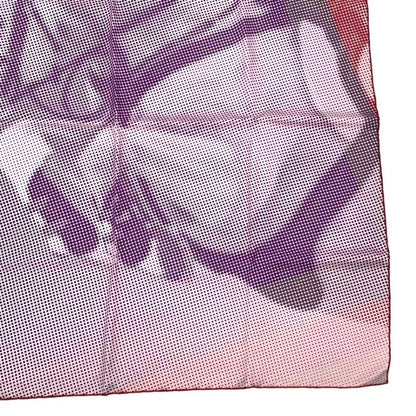 Limited Edition HERMES Scarf Silk Carre 90 Le Saut H Multicolor - Box Included