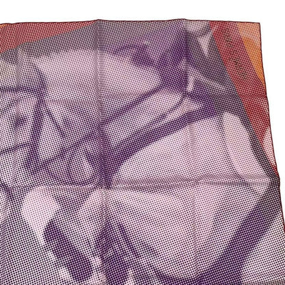 Limited Edition HERMES Scarf Silk Carre 90 Le Saut H Multicolor - Box Included