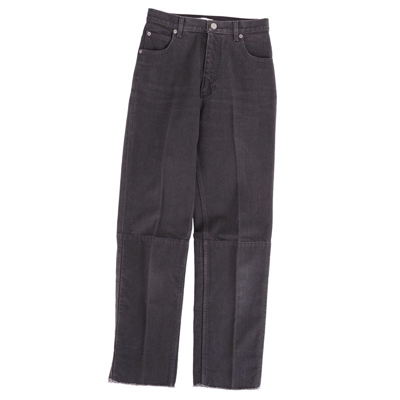 CELINE Pants Phoebe Period Denim Pants Black Denim