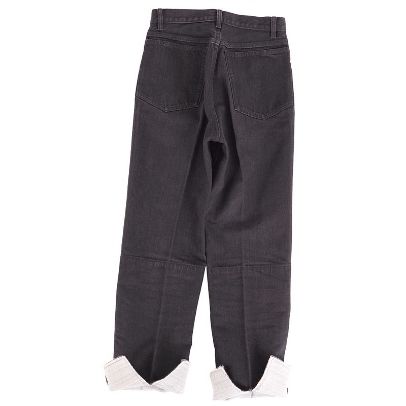CELINE Pants Phoebe Period Denim Pants Black Denim
