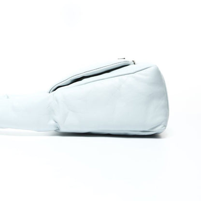 Balenciaga Shoulder Bag Monaco Leather Light Blue