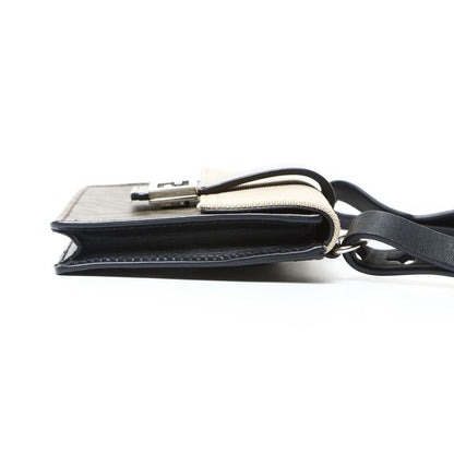 Fendi Shoulder Bag Baguette Slim Zucca Pattern Canvas