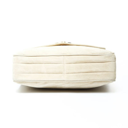 Chanel Shoulder Bag CC Logo Suede Tassel