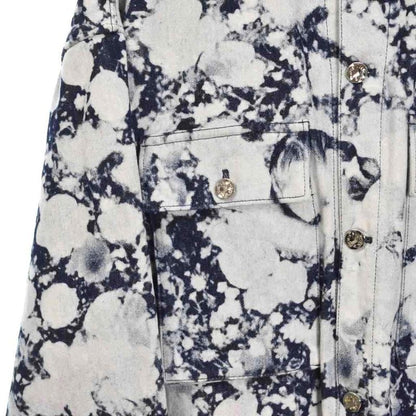 Louis Vuitton 19SS Virgil Abloh Bleached Denim Jacket G Jean S Blue - Rm191 LVE