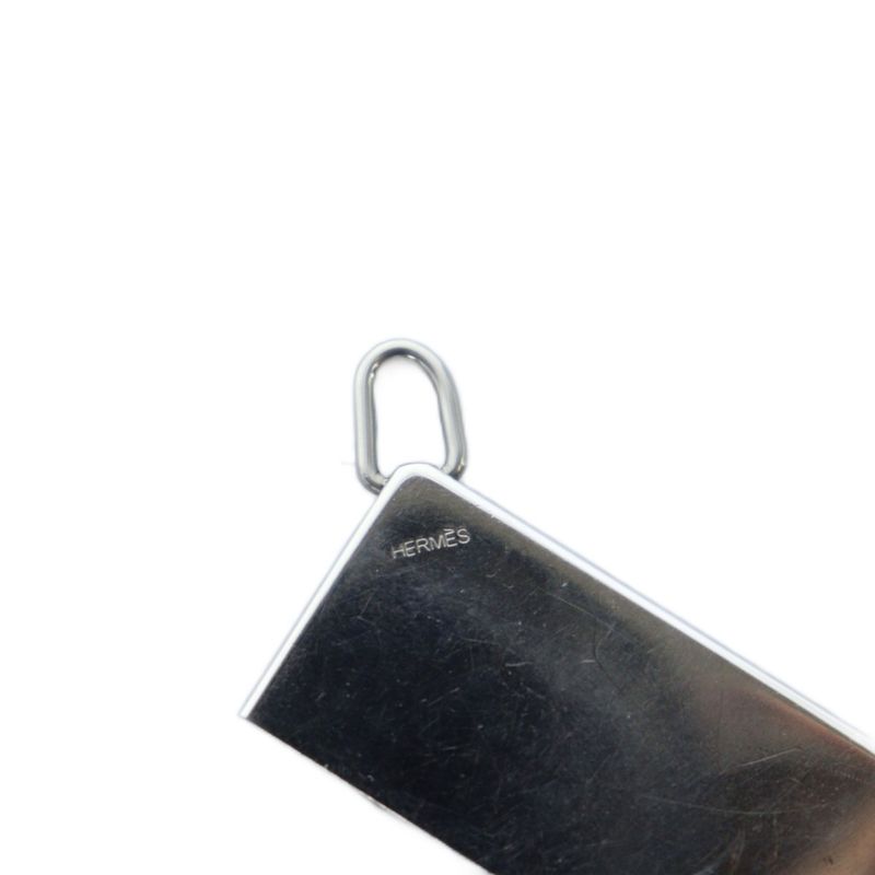 HERMES Symbol Symbole Pendant Top Charm Necklace Top Only Silver-kw - GY18