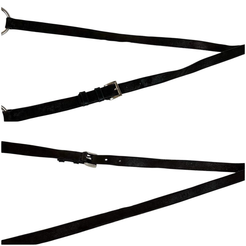 PRADA Triangle Logo Shoulder Bag Black Tessuto Nylon