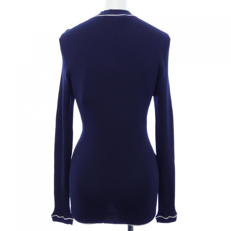 PRADA Silk Crew Neck Sweater P24a2u S232 13F4 Knit
