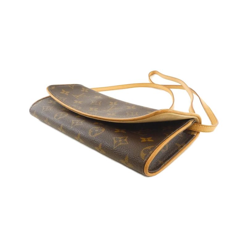 Louis Vuitton Monogram Pochette Twin GM M51852 Shoulder Bag