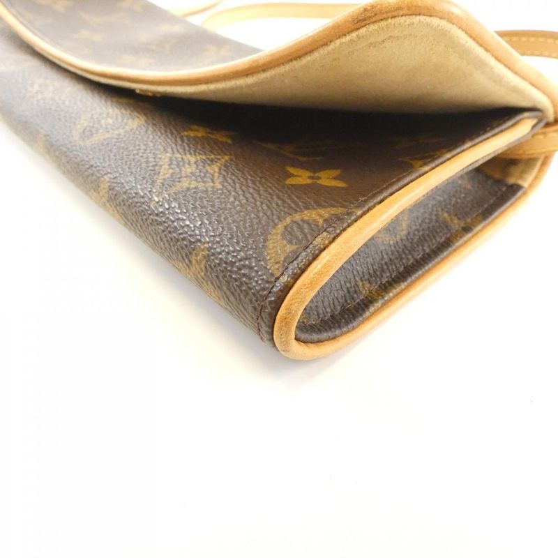 Louis Vuitton Monogram Pochette Twin GM M51852 Shoulder Bag