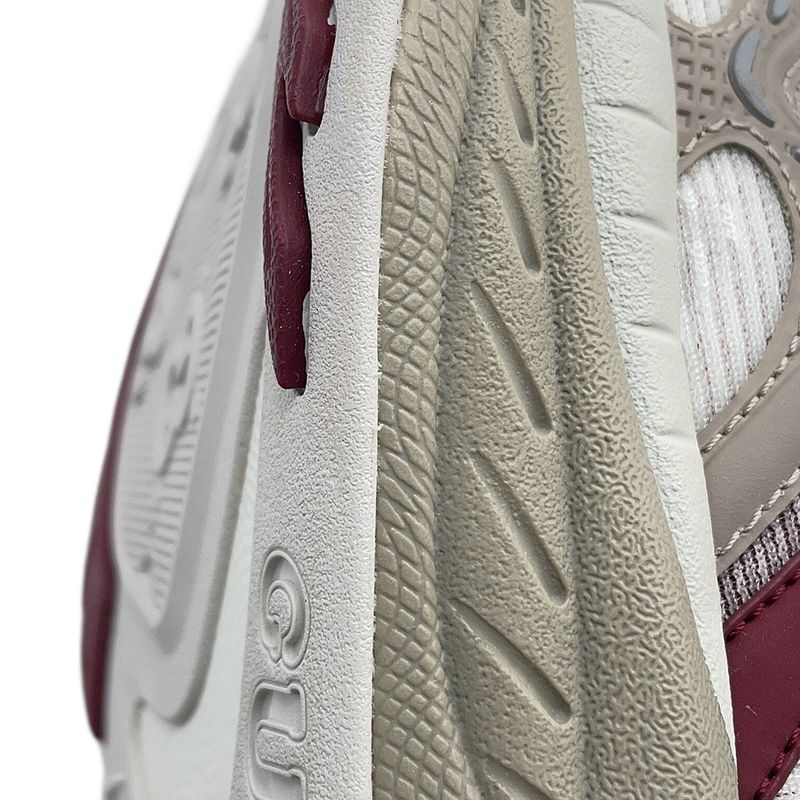 Gucci Sneakers 2.0 Mesh Leather Interlocking GG 7 Wine Red