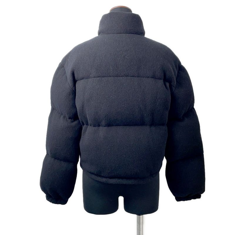 Prada Down Jacket Knit Wool 36