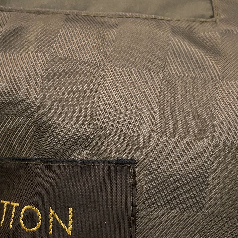 Louis Vuitton Jacket Quilted Damier Polyester 48