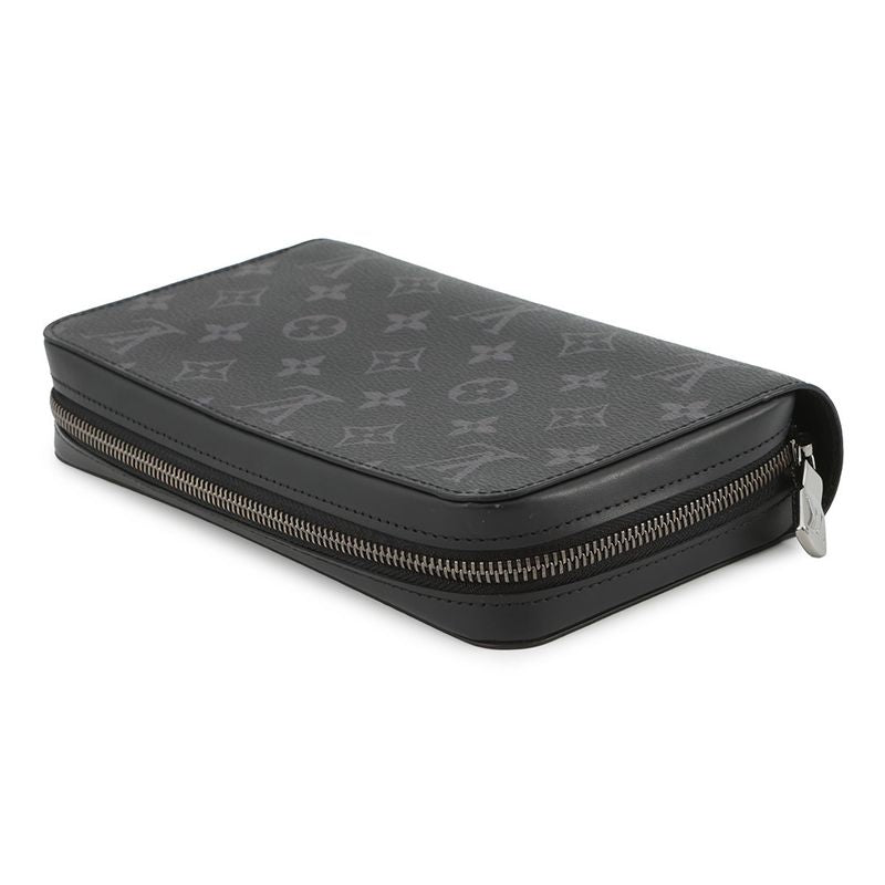 Louis Vuitton Wallet Monogram Eclipse Zippy XL Noir Black