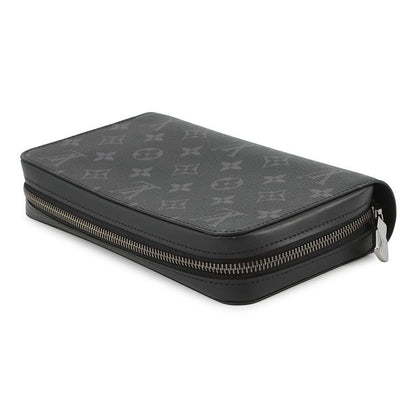 Louis Vuitton Wallet Monogram Eclipse Zippy XL Noir Black