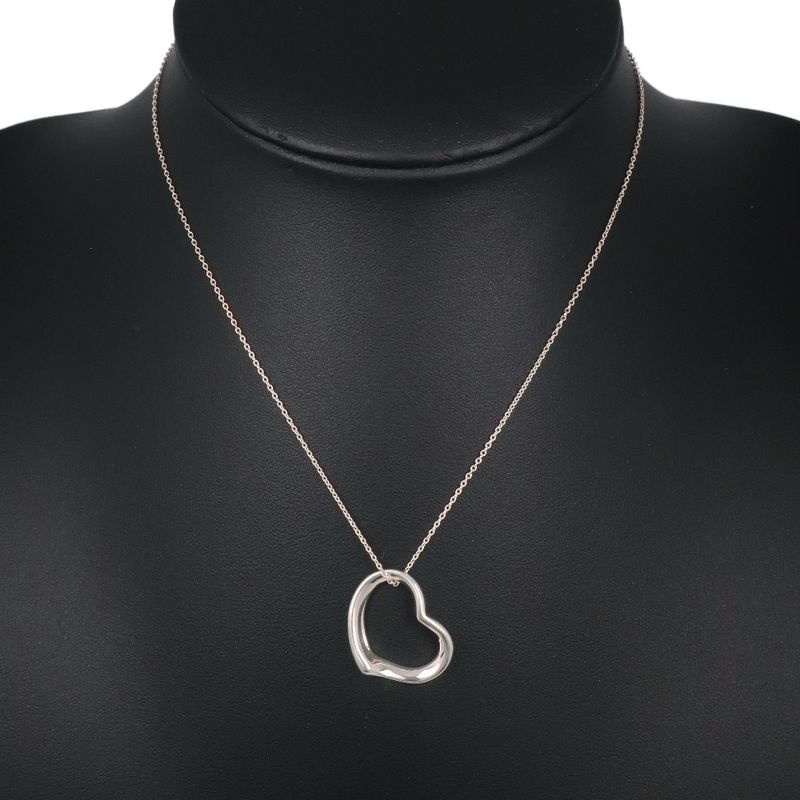 Tiffany & Co Open Heart Elsa Peretti Silver-925 Women's 3.8g