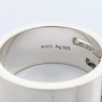 GUCCI Branded G Silver-925 No 10.5 Women's 7.1g Ring -ring