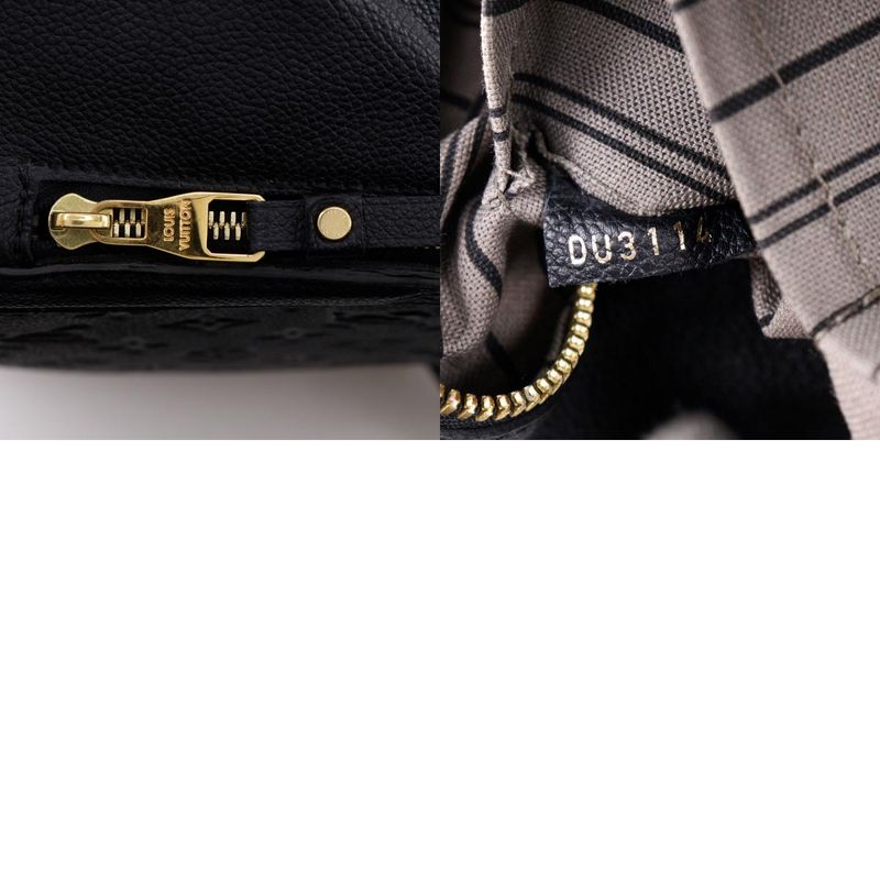 Louis Vuitton Male MM M41040 Monogram Empreinte Noir Black Du3114 Women's