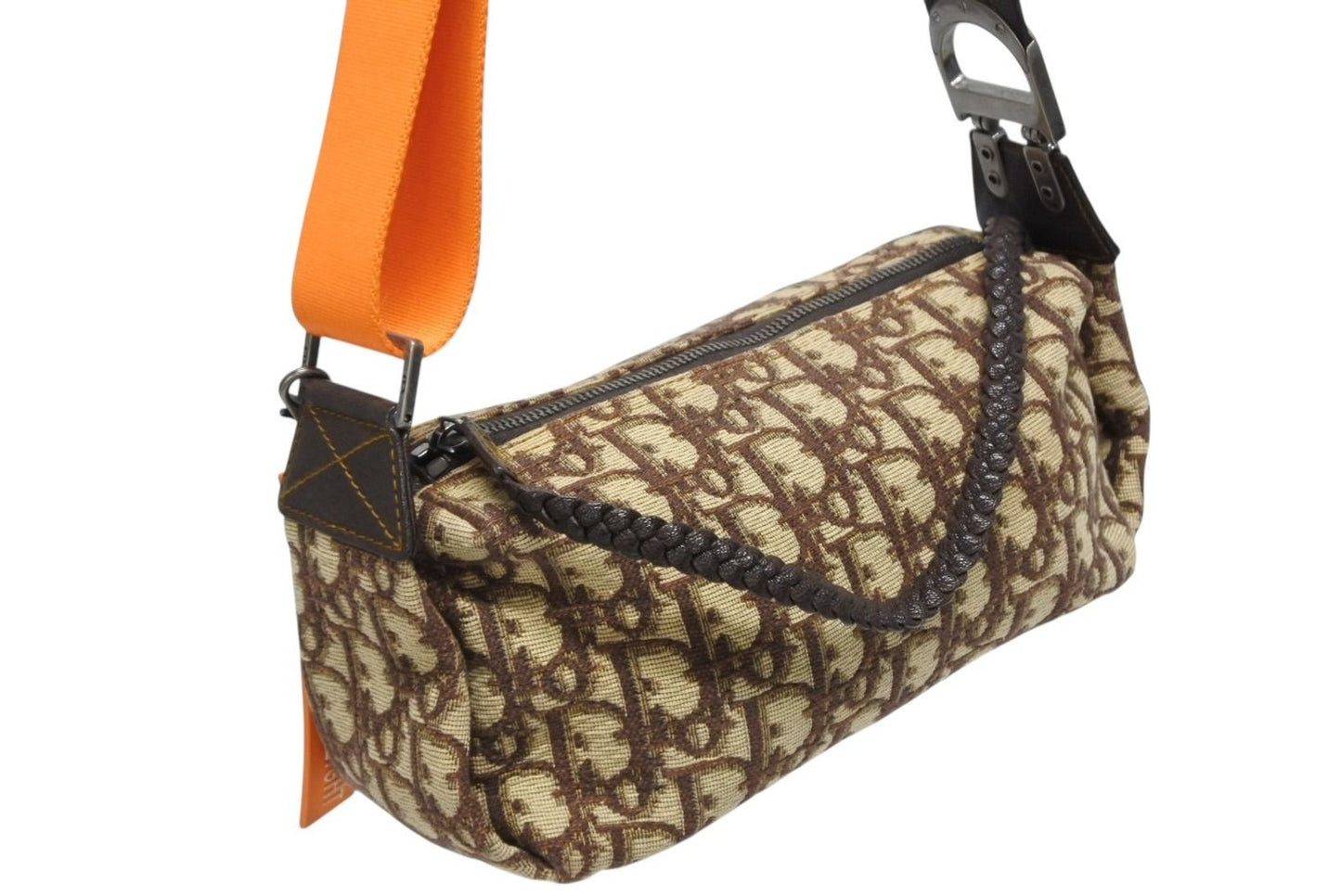 Dior Flight Line Shoulder Bag Trotter Pattern Galliano — view 4
