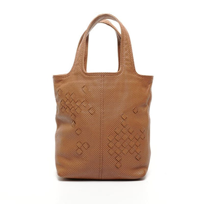 Bottega Veneta Handbag Perforated Intrecciato Leather