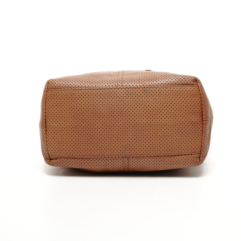 Bottega Veneta Handbag Perforated Intrecciato Leather