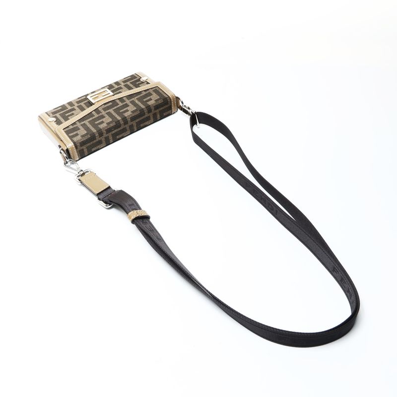 Fendi Shoulder Bag 7 Bucket Soft Trunk Fonke S Pouch Zucca