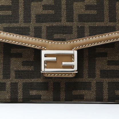 Fendi Shoulder Bag 7 Bucket Soft Trunk Fonke S Pouch Zucca