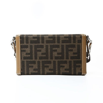 Fendi Shoulder Bag 7 Bucket Soft Trunk Fonke S Pouch Zucca