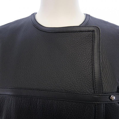 HERMES *06-7007 Leather Coat