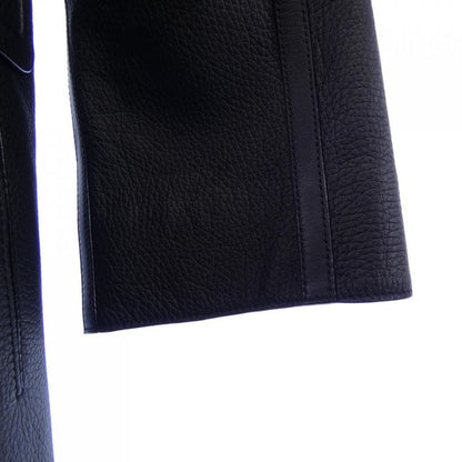 HERMES *06-7007 Leather Coat