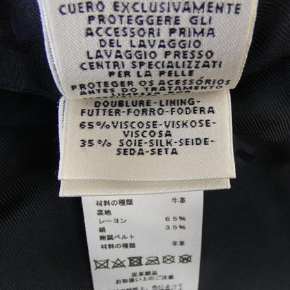 HERMES *06-7007 Leather Coat
