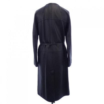 HERMES *06-7007 Leather Coat