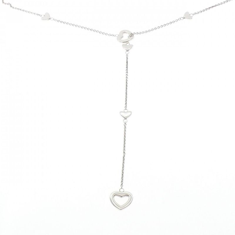 Tiffany & Co Heart Link Lariat Necklace