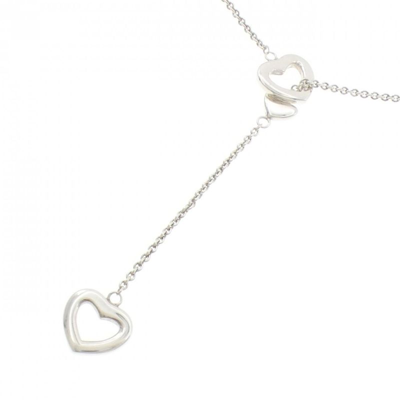 Tiffany & Co Heart Link Lariat Necklace