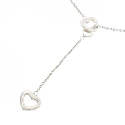 Tiffany & Co Heart Link Lariat Necklace