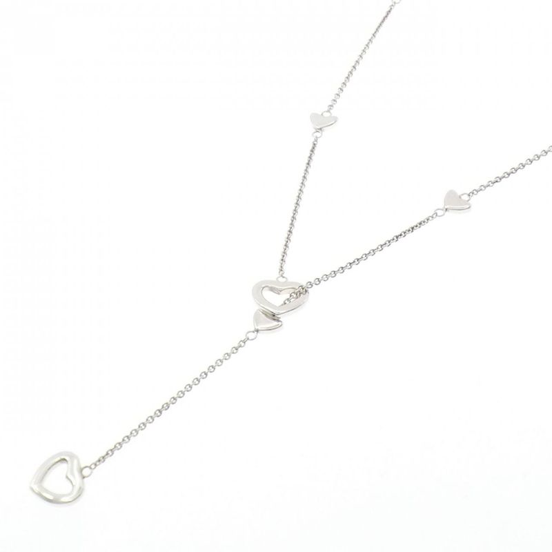Tiffany & Co Heart Link Lariat Necklace