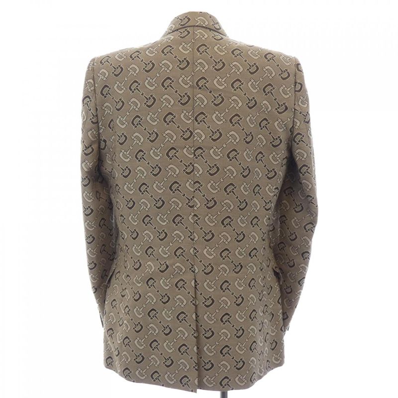 GUCCI Maxi Horsebit Cotton Jacket 705284 Zakiv Jacket