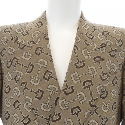 GUCCI Maxi Horsebit Cotton Jacket 705284 Zakiv Jacket