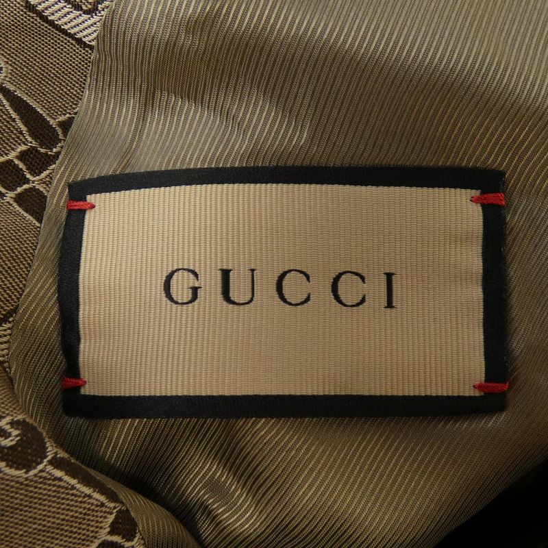 GUCCI Maxi Horsebit Cotton Jacket 705284 Zakiv Jacket