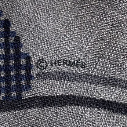 Hermes Scarf Losange So Cashmere Cotton Spring/summer