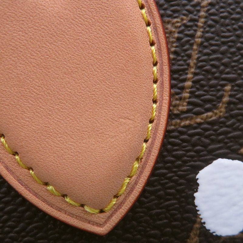 Louis Vuitton Tote Monogram Painted Dot LV YK on the Go MM 2-Way