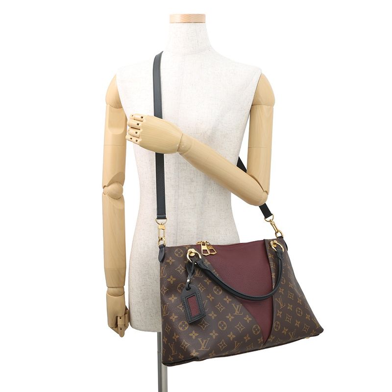 Louis Vuitton Tote Monogram MM 2-Way Shoulder Bag Bold