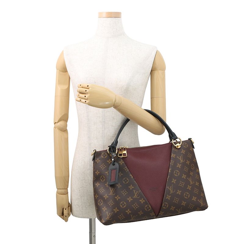 Louis Vuitton Tote Monogram MM 2-Way Shoulder Bag Bold