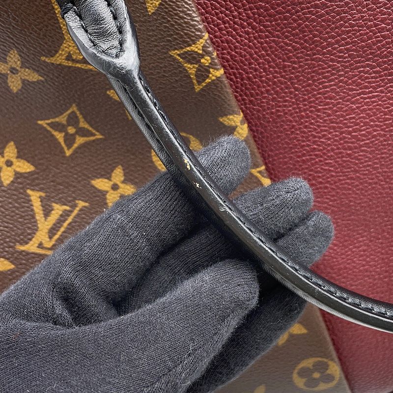 Louis Vuitton Tote Monogram MM 2-Way Shoulder Bag Bold