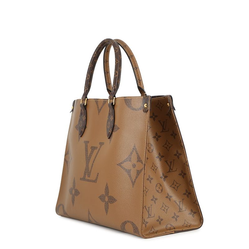 Louis Vuitton Tote Monogram Reverse Giant on the Go MM