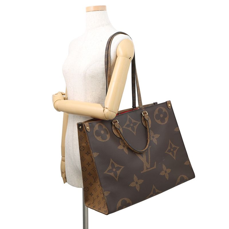 Louis Vuitton Tote Monogram Reverse Giant on the Go GM 2-Way